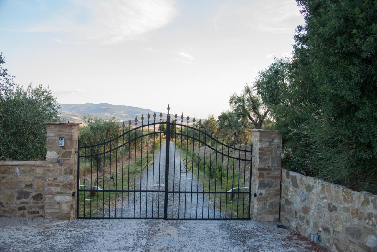 Luce Di Vino Villa Montalcino Exterior foto